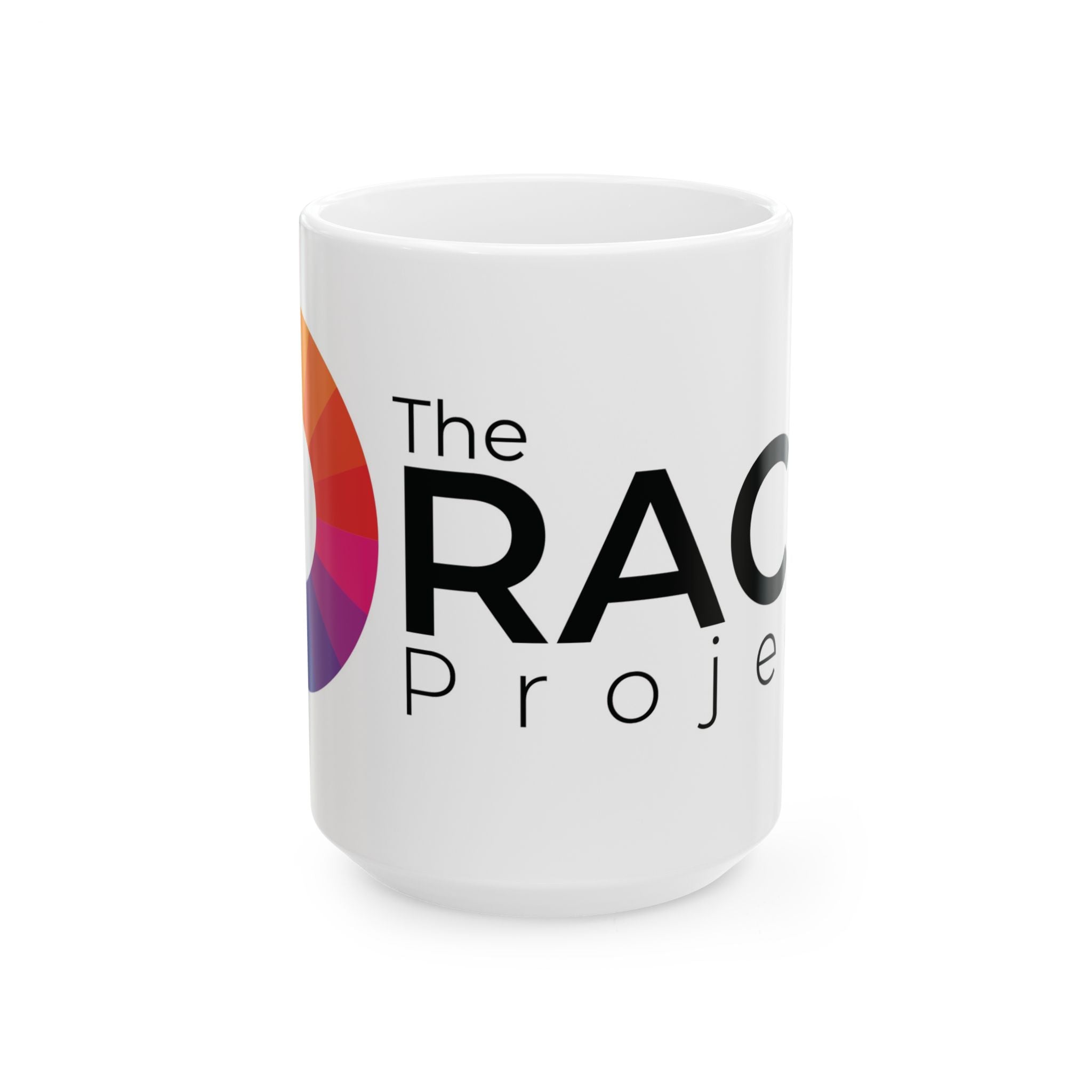 TheRACEProject™ | Ceramic Coffee Mug | 11 oz. & 15 oz. | White