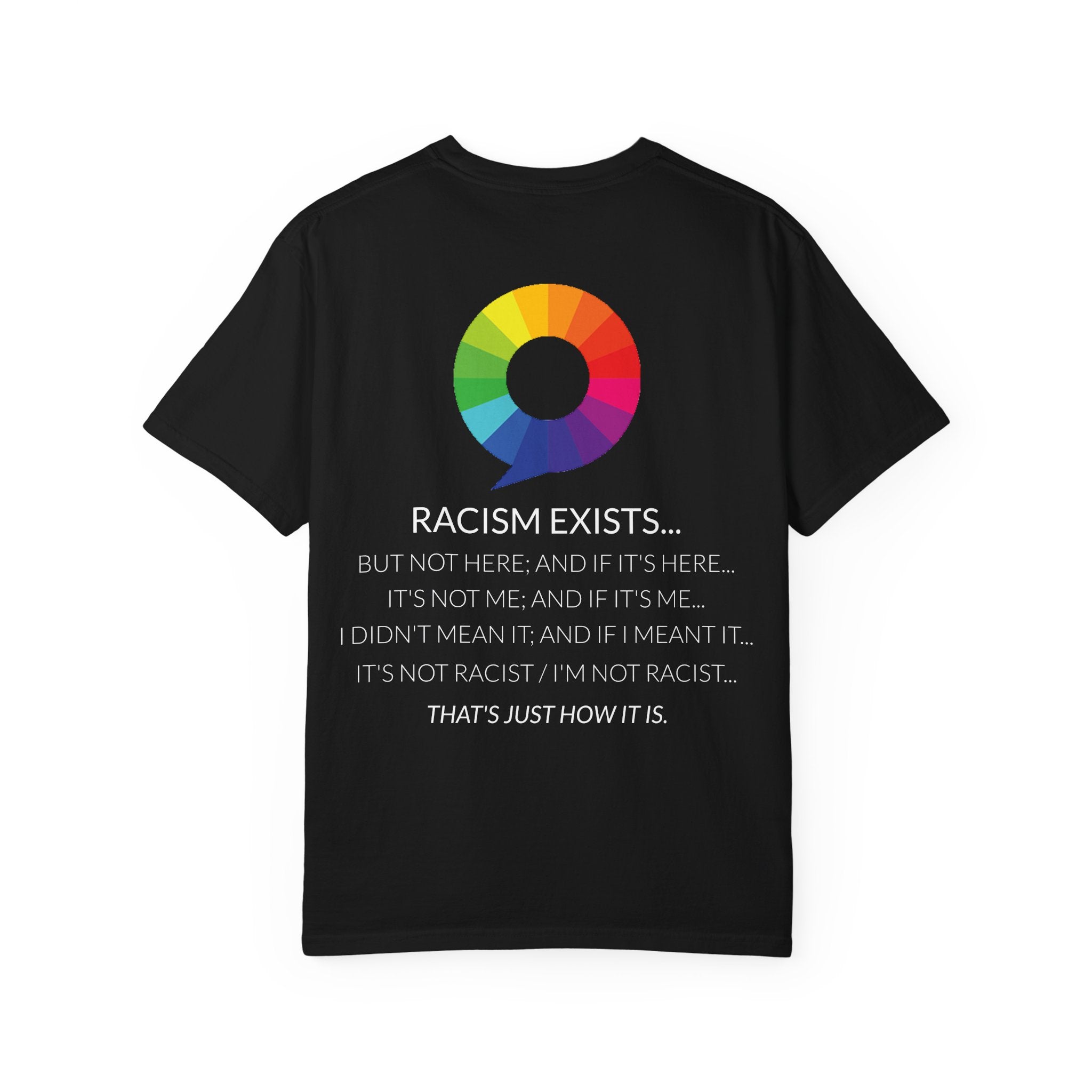 TheRACEProject™ | White Fragility Prayer Tee | Black