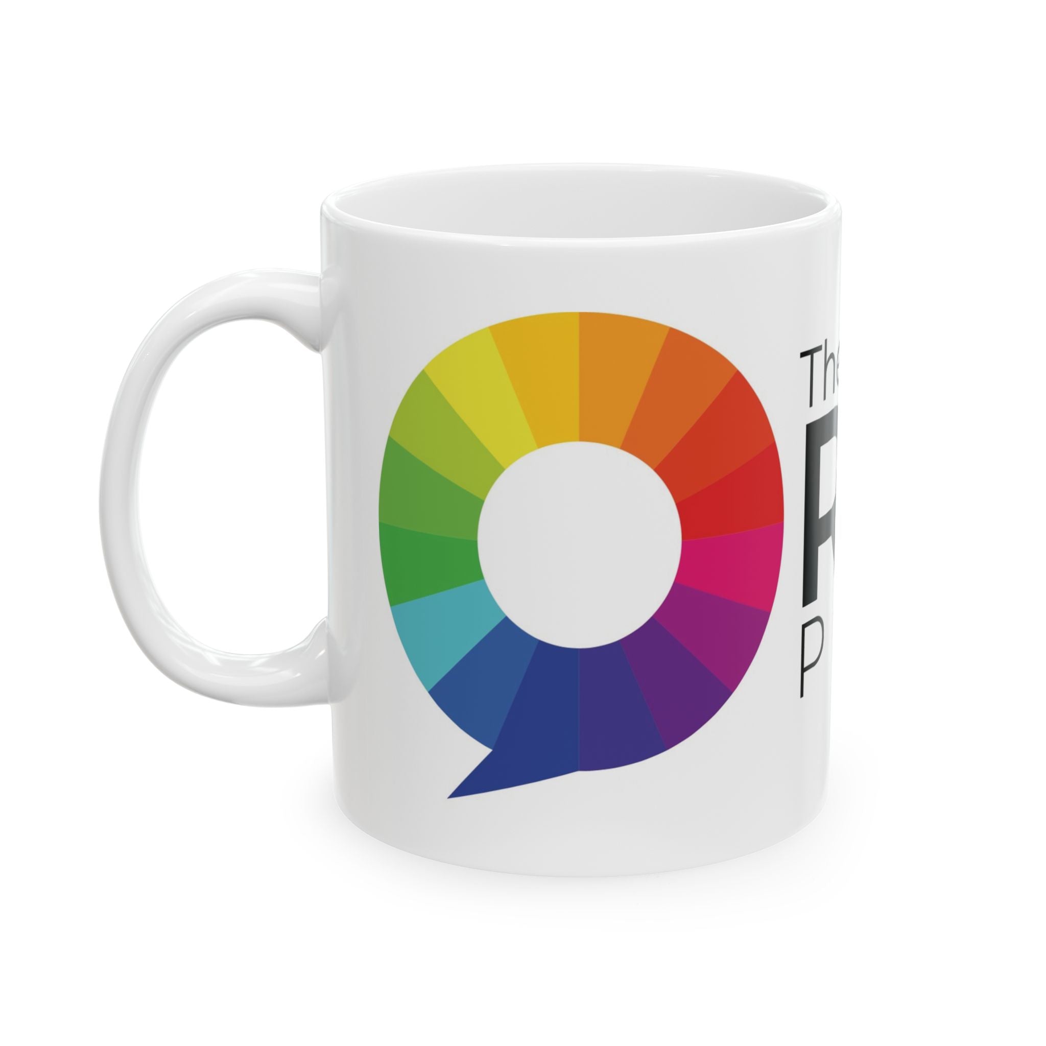TheRACEProject™ | Ceramic Coffee Mug | 11 oz. & 15 oz. | White