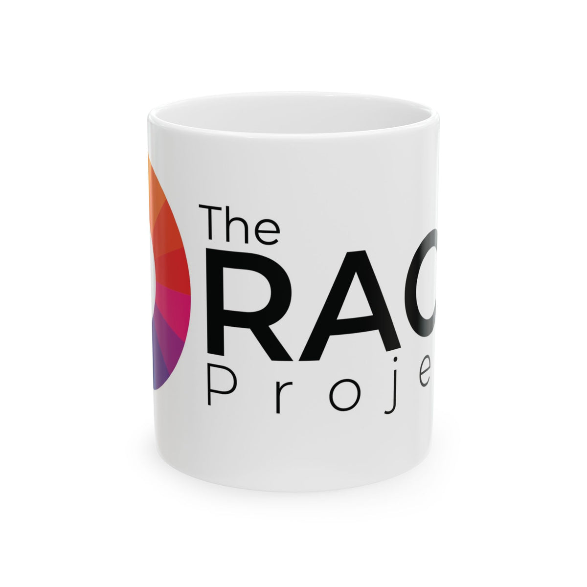TheRACEProject™ | Ceramic Coffee Mug | 11 oz. & 15 oz. | White