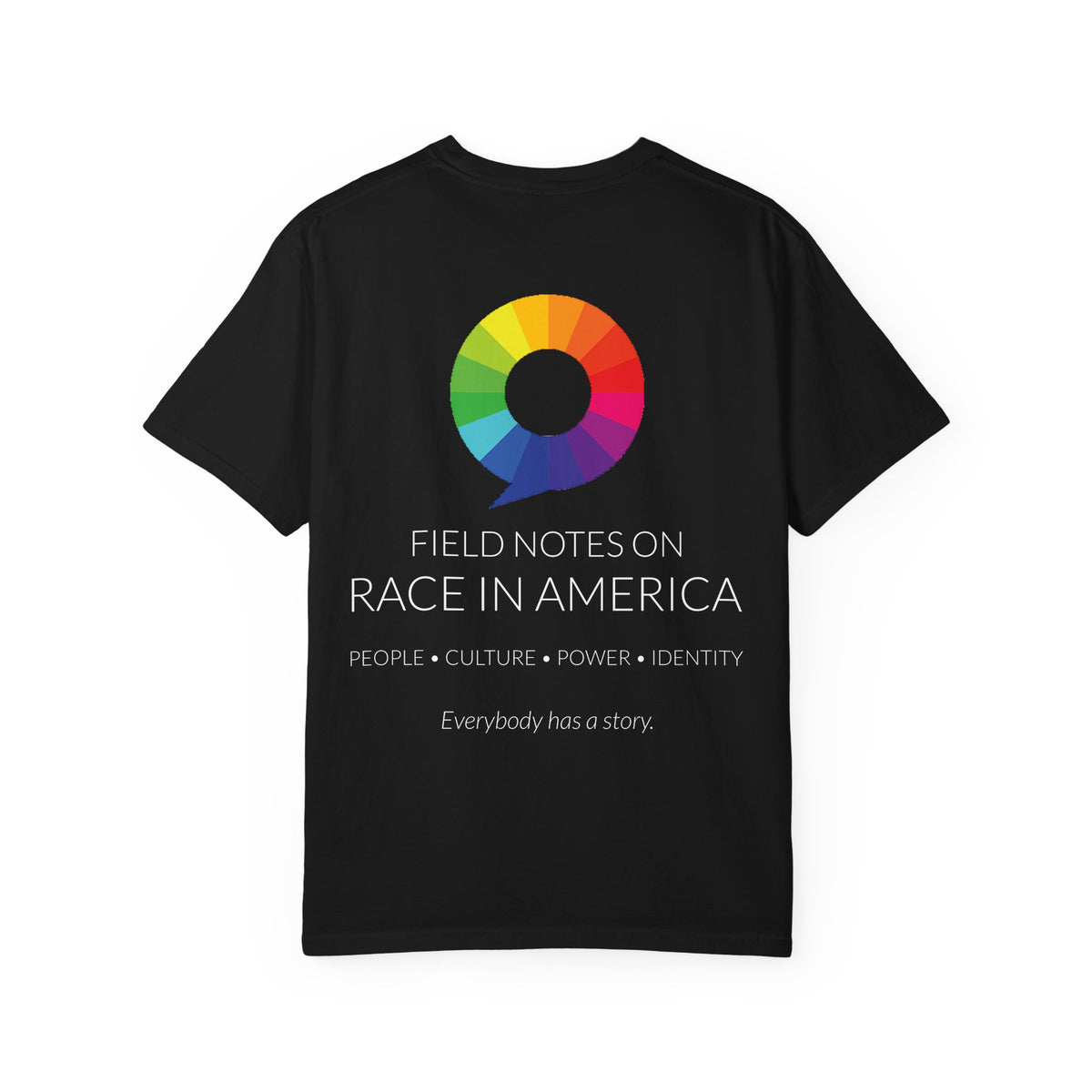 TheRACEProject™ | Field Research Tee | White & Black
