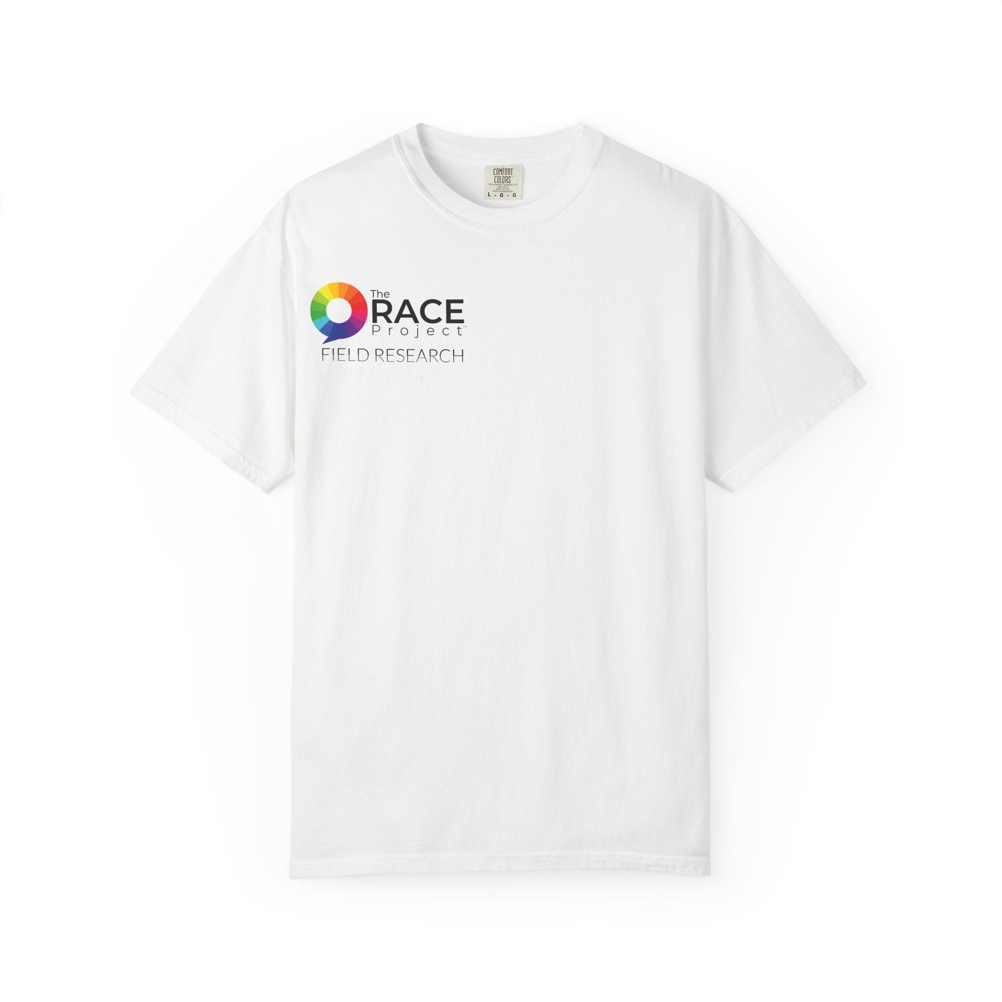 TheRACEProject™ | Field Research Tee | White & Black