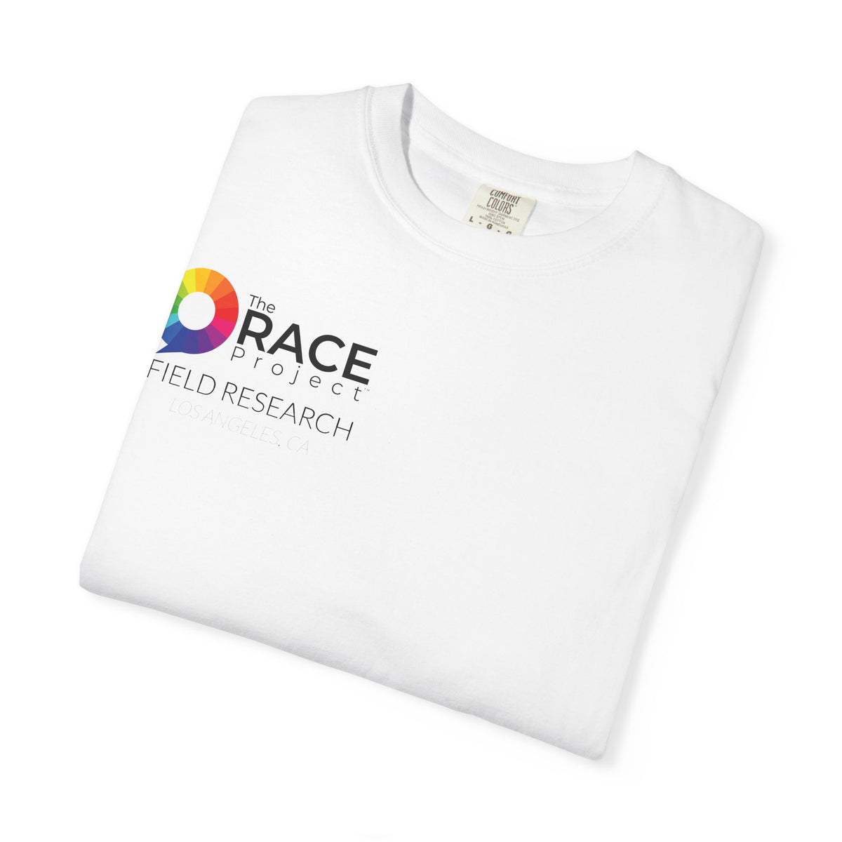 TheRACEProject™ | Field Research Tee | White & Black