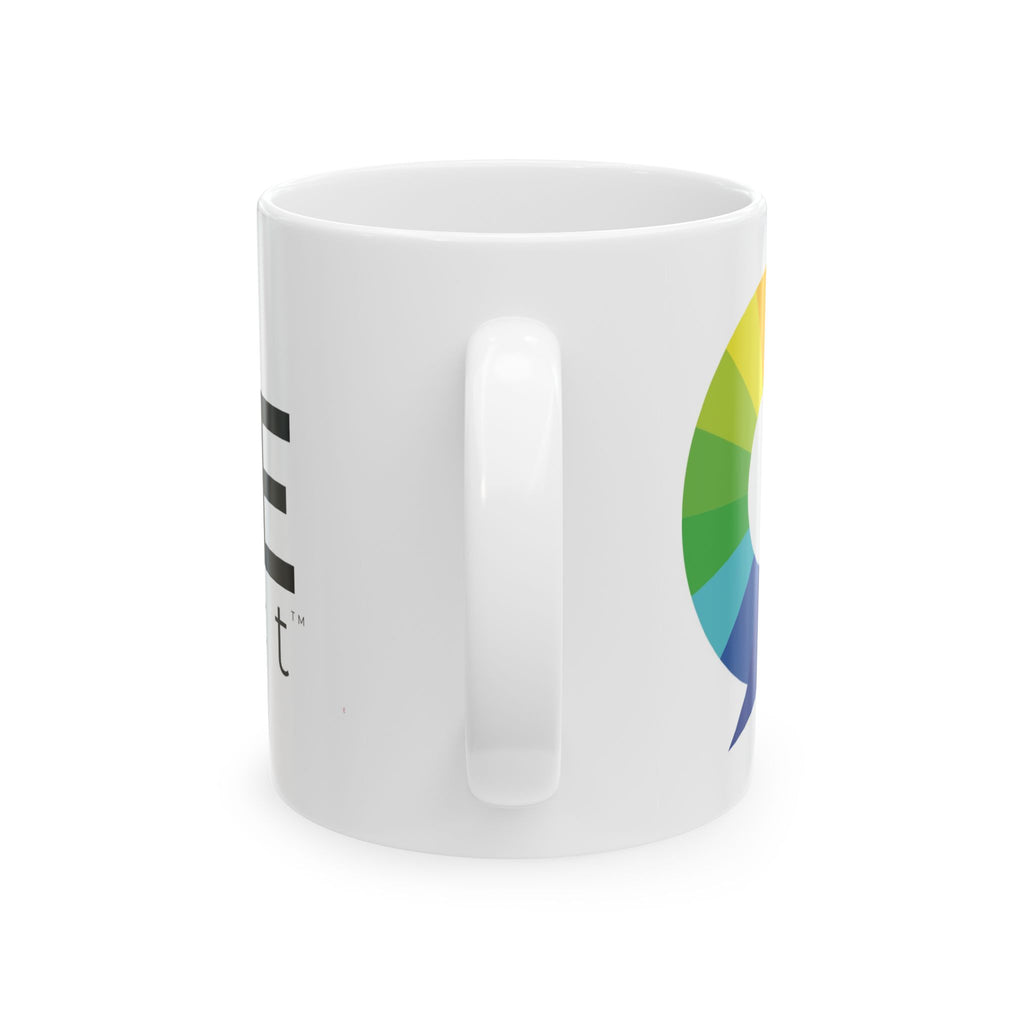 TheRACEProject™ | Ceramic Coffee Mug | 11 oz. & 15 oz. | White