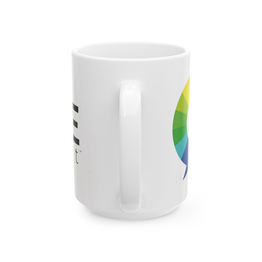 TheRACEProject™ | Ceramic Coffee Mug | 11 oz. & 15 oz. | White