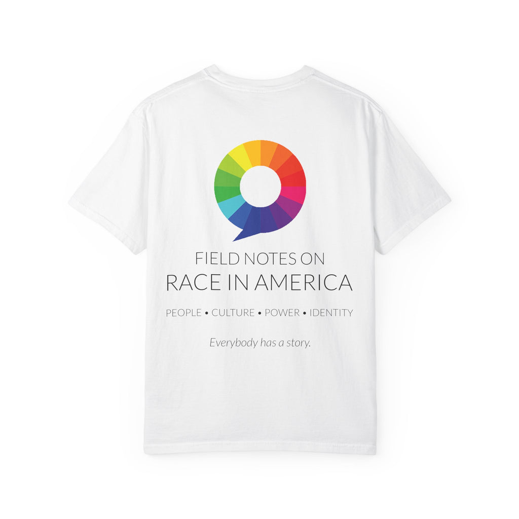 TheRACEProject™ | Field Research Tee | White & Black