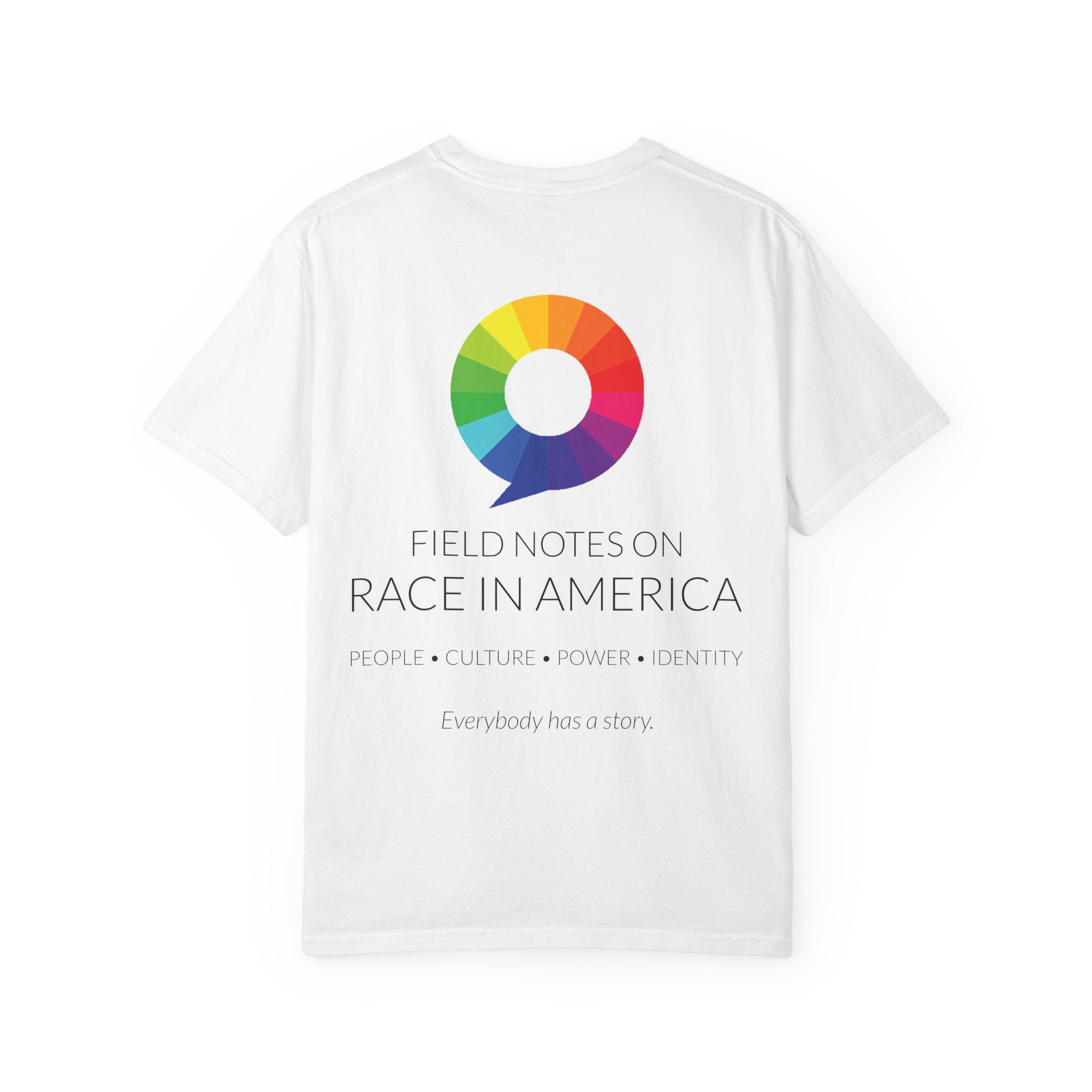 TheRACEProject™ | Field Research Tee | White & Black