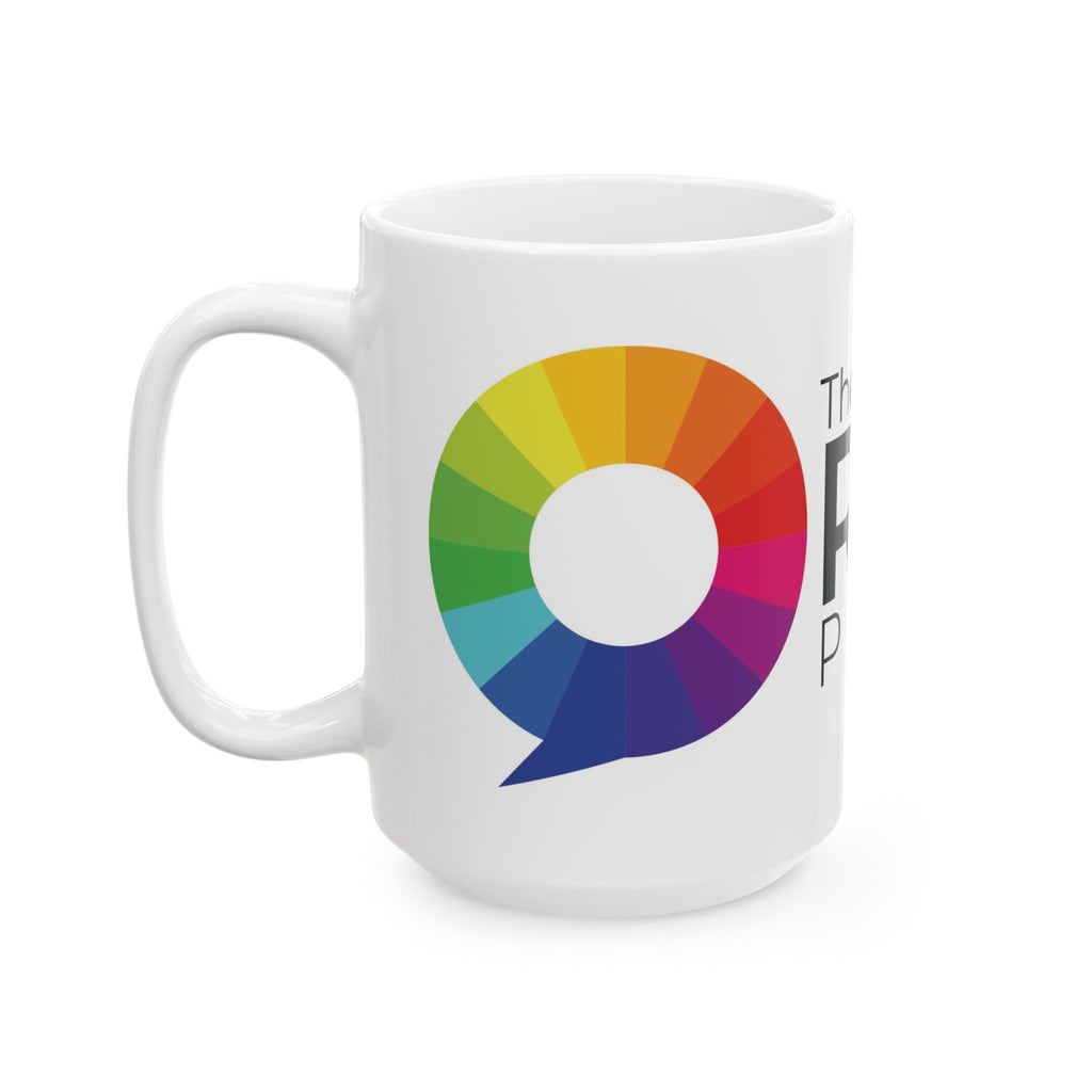 TheRACEProject™ | Ceramic Coffee Mug | 11 oz. & 15 oz. | White